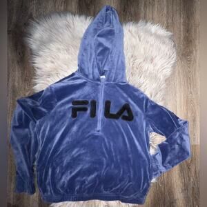 Fila women’s velour hoodie